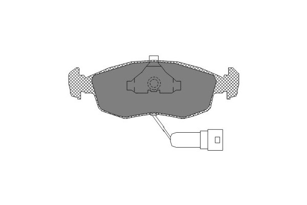 Тормозные колодки комплект SCT SP172 WVA20907 FDB276 FDB579