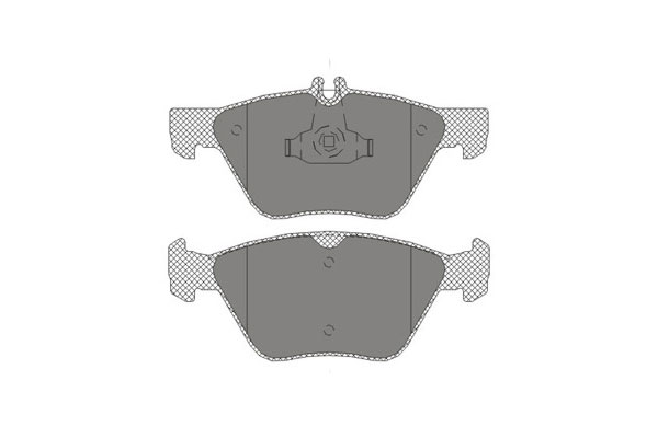 Тормозные колодки комплект SCT SP254 WVA21670 FDB1050