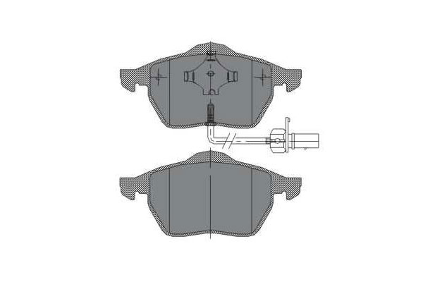 Тормозные колодки комплект SCT SP259 WVA20678 FDB1055 FDB1323 FDB1496